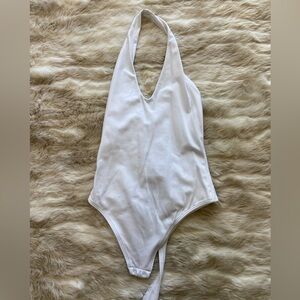 Aritzia halter bodysuit